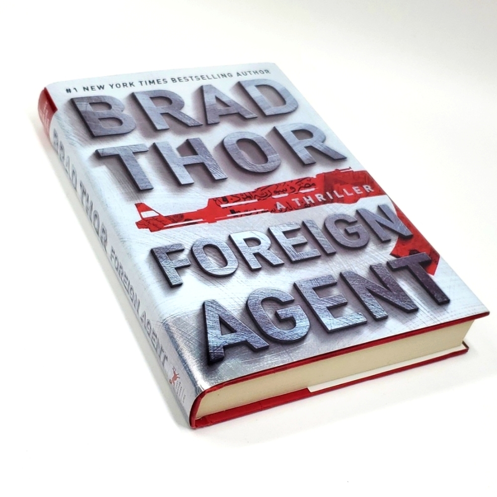 Brad Thor Foreign Agent Hardback Book  EUC